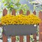 12 Bundles Daisy Fake Flowers, Daisies Artificial Flowers (Yellow) 1.18"D x 4.3"W x 12.6"H